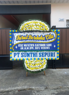 Papan Bunga Duka di Cibungur